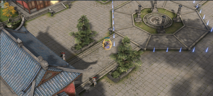 《蓝月大魔神》3D测试即将来临，部分场景展示。